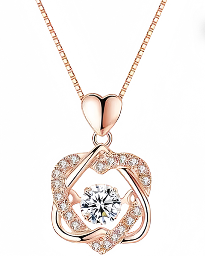 La Vogila Rose Gold Plated Necklace